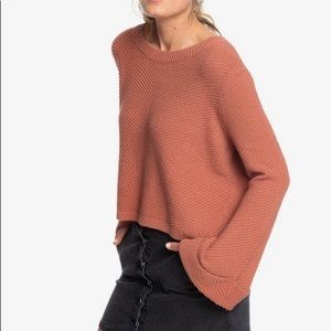 Roxy Quicksilver NWT Sorrento Bell Sleeve Sweater